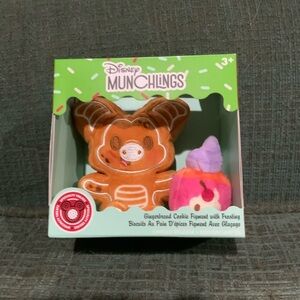 Disney Munchlings Figment Gingerbread Cookie with Frosting Plush